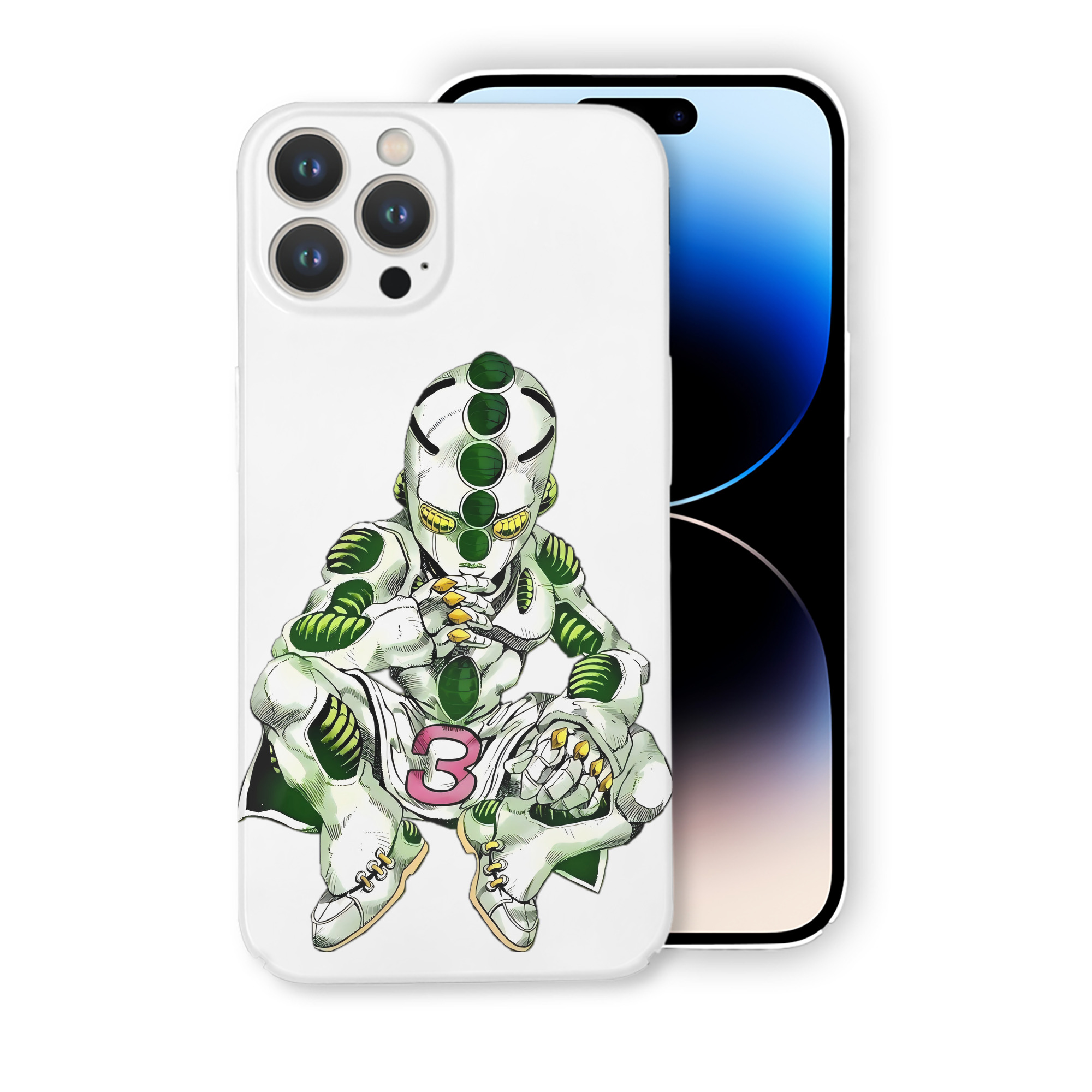 （画像用） ジョジョの奇妙な冒険 広瀨康一 JoJo's Bizarre Adventure Hirose Koichi 【iPhone 14シリーズ対応】ハードケース